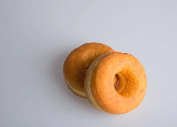 Donut oder leckerer Donut auf dem Hintergrund. — Stockfoto