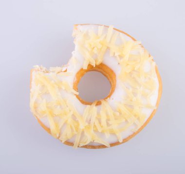 çörek veya arka planda lezzetli çörek.