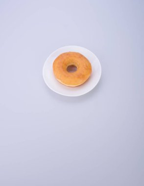 çörek veya arka planda lezzetli çörek.