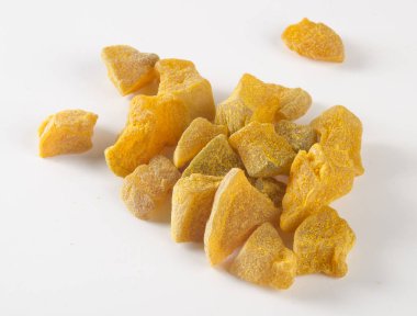 meyve ya da arka planda kuru zencefil korunmuş.