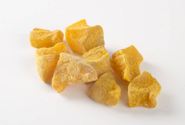 meyve ya da arka planda kuru zencefil korunmuş.