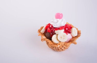 dondurma kaşık veya karışık dondurma kaşık toz dondurma adam