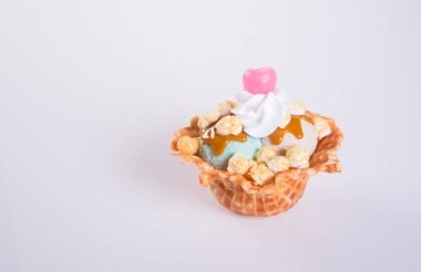 dondurma kaşık veya karışık dondurma kaşık toz dondurma adam