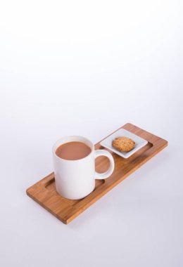 kahve veya kahve ile arka plan çerezleri.