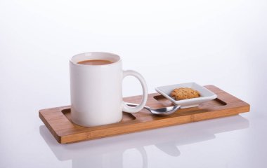 kahve veya kahve ile arka plan çerezleri.