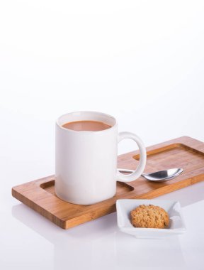 kahve veya kahve ile arka plan çerezleri.