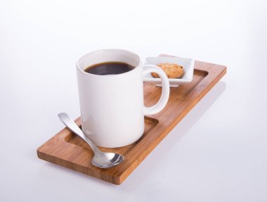 kahve veya kahve ile arka plan çerezleri.