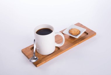 kahve veya kahve ile arka plan çerezleri.