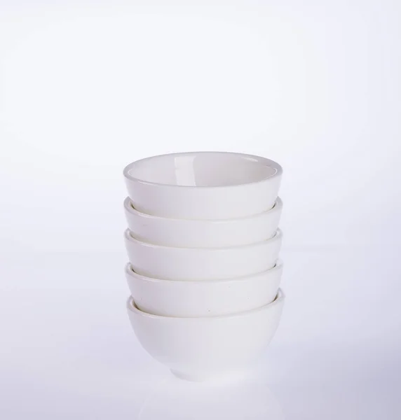 Bowl or ceramic bowl on a background. — Stock Photo, Image