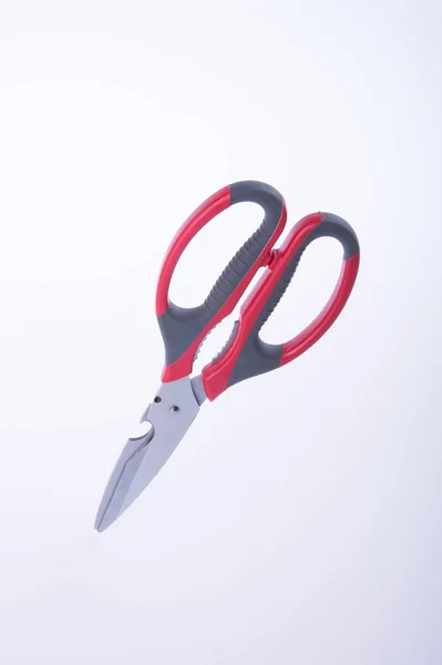 Scissors or kitchen scissors on a background. — Stock Photo, Image