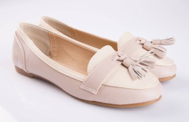 Ayakkabı veya bir arka plan üzerinde kadın ayakkabı