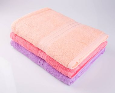 havlu veya bir arka plan üzerinde banyo havlusu.