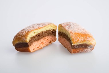 bir arka plan üzerinde çörek veya şeker çörek