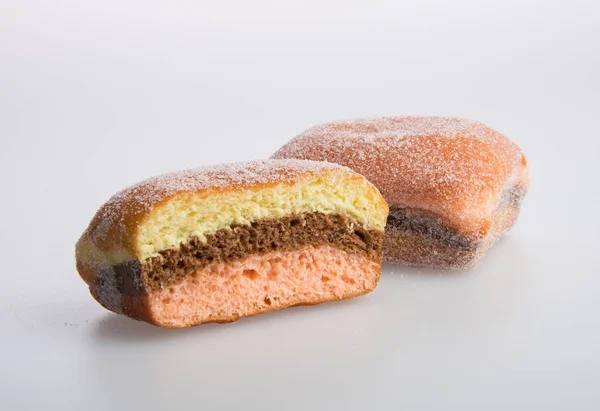 Donut oder Zucker Donut auf einem Hintergrund. — Stockfoto