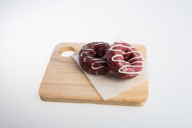 çörek veya bir arka plan üzerinde taze çörek