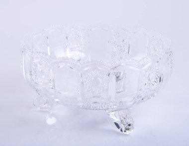 kase veya bir arka plan üzerinde cam kase.