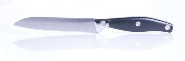 Noża, lub nóż z bliska na tle. — Zdjęcie stockowe