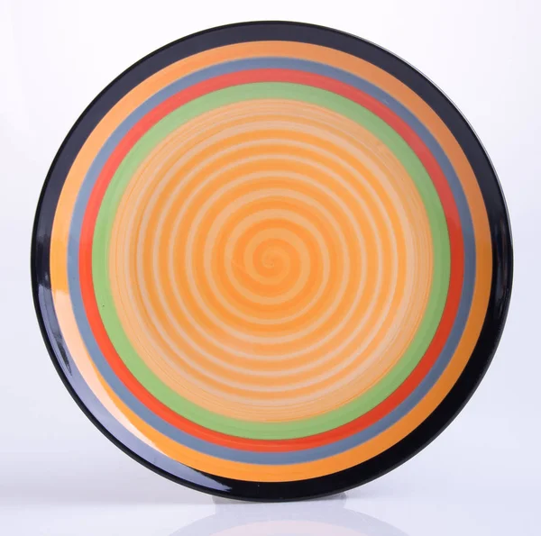 plaka veya arka planda seramik sofra.