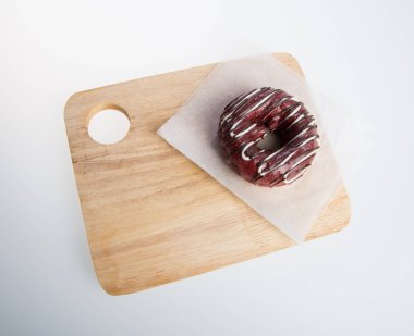 çörek veya bir arka plan üzerinde taze çörek