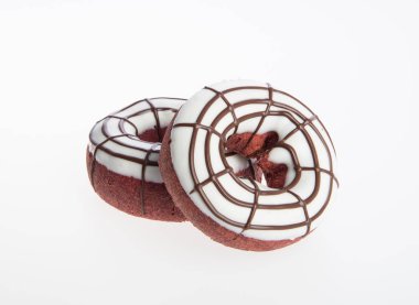 çörek veya bir arka plan üzerinde taze çörek