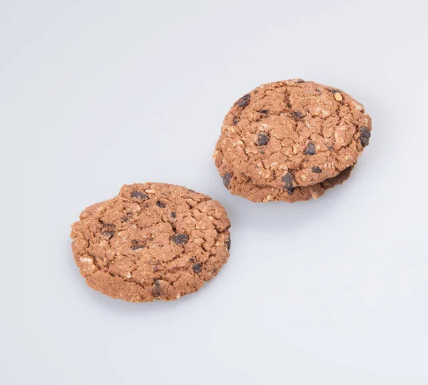 Cookies Chocolate Cookies Background — Stock Photo, Image