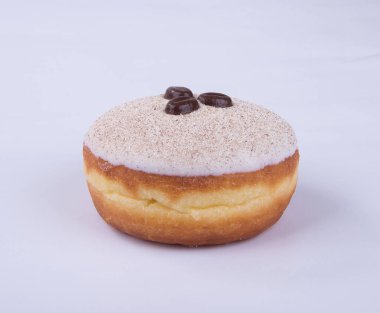 çörek veya bir arka plan üzerinde çikolatalı çörek