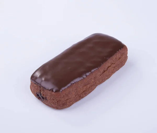 Kaka eller choklad kaka på en bakgrund. — Stockfoto