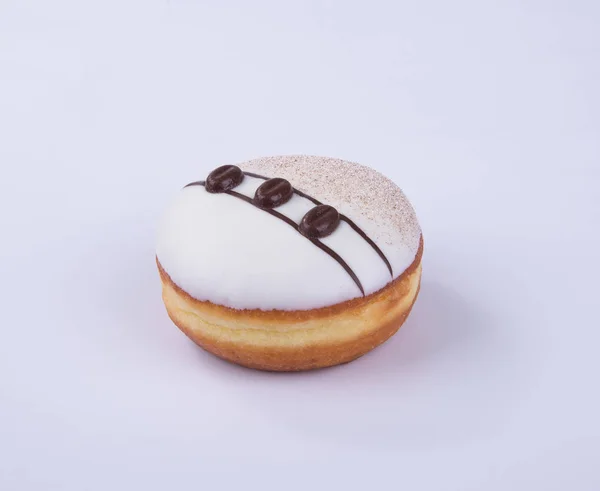 Donut oder Schokolade Donut auf einem Hintergrund. — Stockfoto