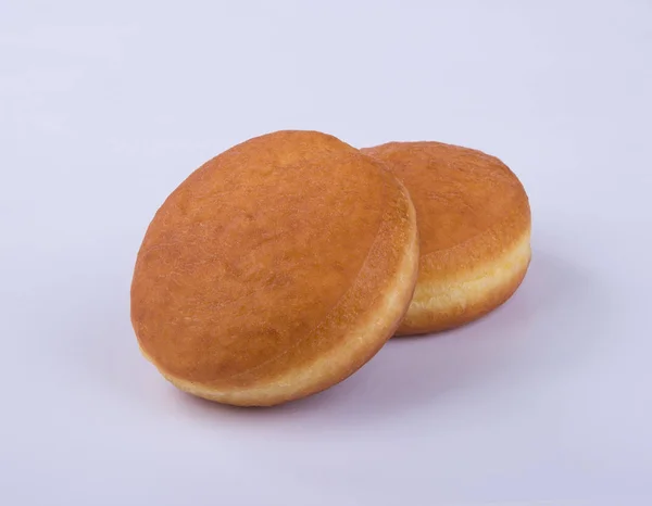 도넛 또는 배경에 신선한 도넛. — 스톡 사진