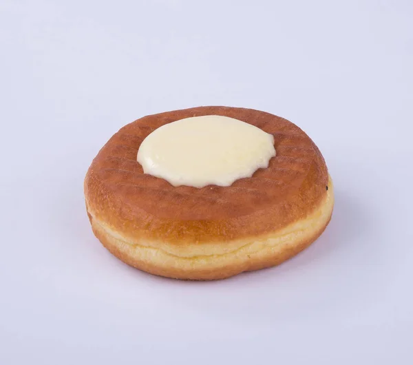 Donut oder Käse Donut auf einem Hintergrund. — Stockfoto