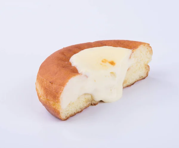 Dona o donut de queso sobre un fondo . —  Fotos de Stock