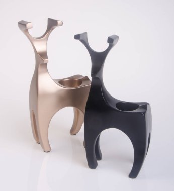 Geyik dekorasyon veya bir arka plan üzerinde Ren geyiği dekorasyon.