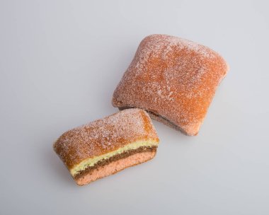 bir arka plan üzerinde çörek veya şeker çörek.