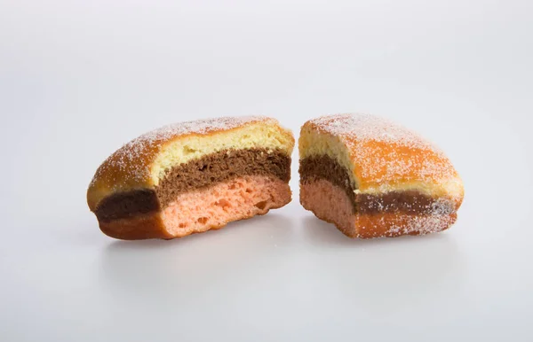 Donut oder Zucker Donut auf einem Hintergrund. — Stockfoto