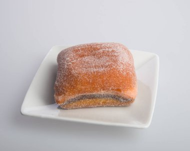 bir arka plan üzerinde çörek veya şeker çörek.