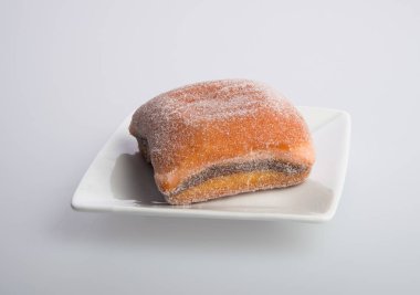 bir arka plan üzerinde çörek veya şeker çörek.