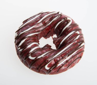 çörek veya bir arka plan üzerinde taze çörek.