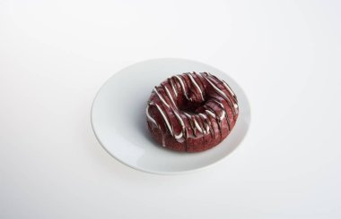 çörek veya bir arka plan üzerinde taze çörek.