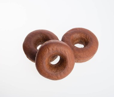 çörek veya bir arka plan üzerinde taze çörek.