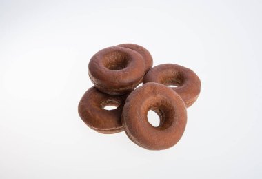 çörek veya bir arka plan üzerinde taze çörek.