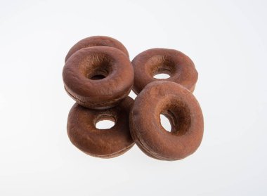 çörek veya bir arka plan üzerinde taze çörek.