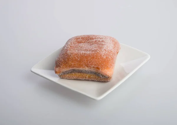 Пончик або цукровий пончик на фоні . — стокове фото