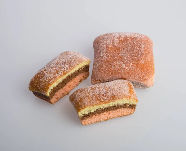 bir arka plan üzerinde çörek veya şeker çörek.