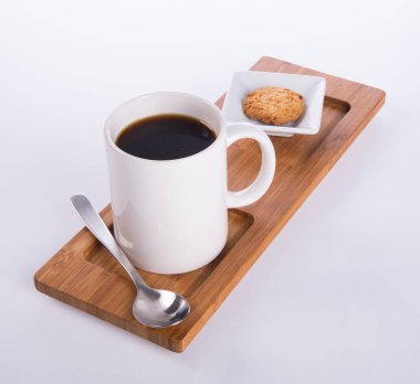 kahve veya kahve ile arka plan çerezleri.