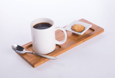 kahve veya kahve ile arka plan çerezleri.