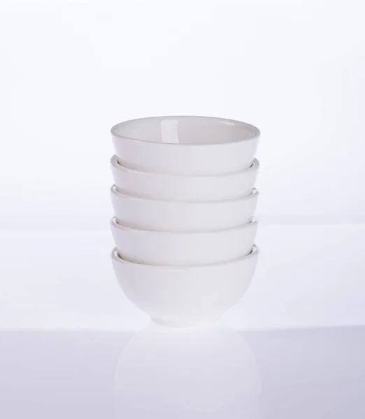 Bowl or ceramic bowl on a background. — Stock Photo, Image