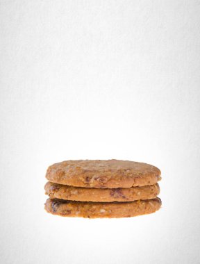 tanımlama bilgilerini veya bir arka plan üzerine tereyağlı kurabiye.