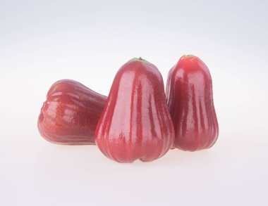 Rose elma. Rose apple arka planda