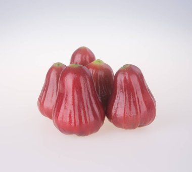 Rose elma. Rose apple arka planda