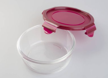 arka planda saklama kapları. cam saklama kapları 